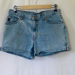 Guess Jeans Vintage Light Wash Denim Shorts